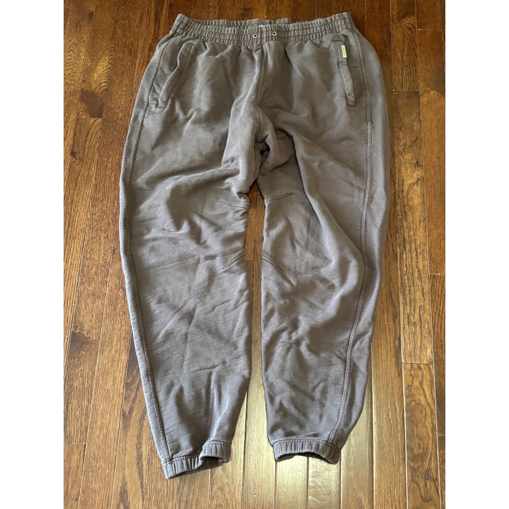 Represent 247 Sweatpants XL  Faded Plum Cotton Joggers Made in Portugal